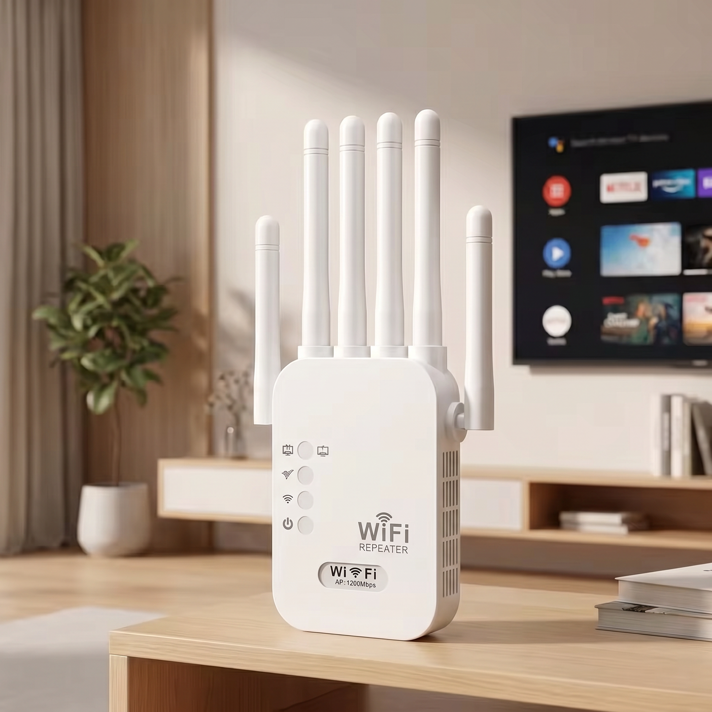 Bostech Rozszerzacz Zasięgu WiFi+
